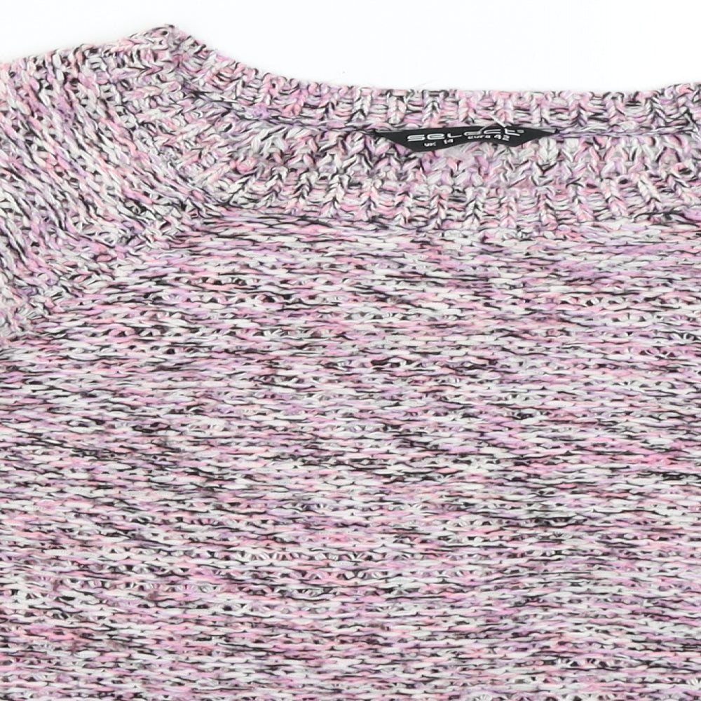 Select Womens Pink   Pullover Jumper Size 14