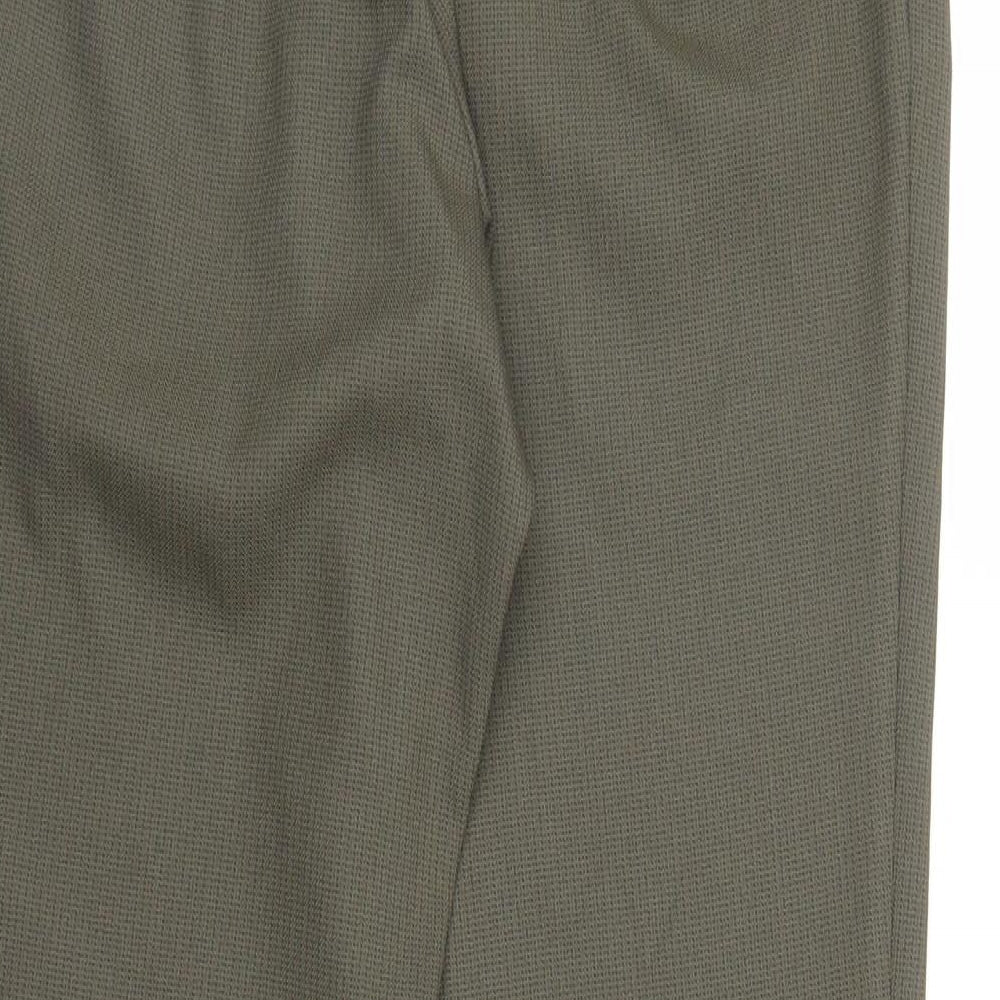 M&S Womens Green   Trousers  Size 10 L26 in
