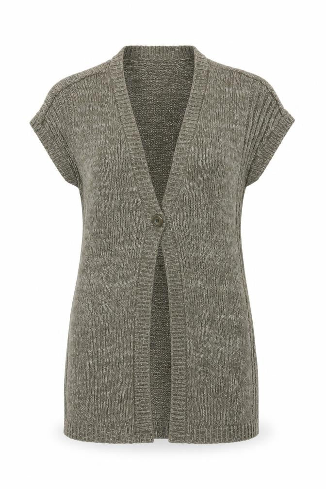 Vivien Aron Womens Green   Cardigan Jumper Size 10