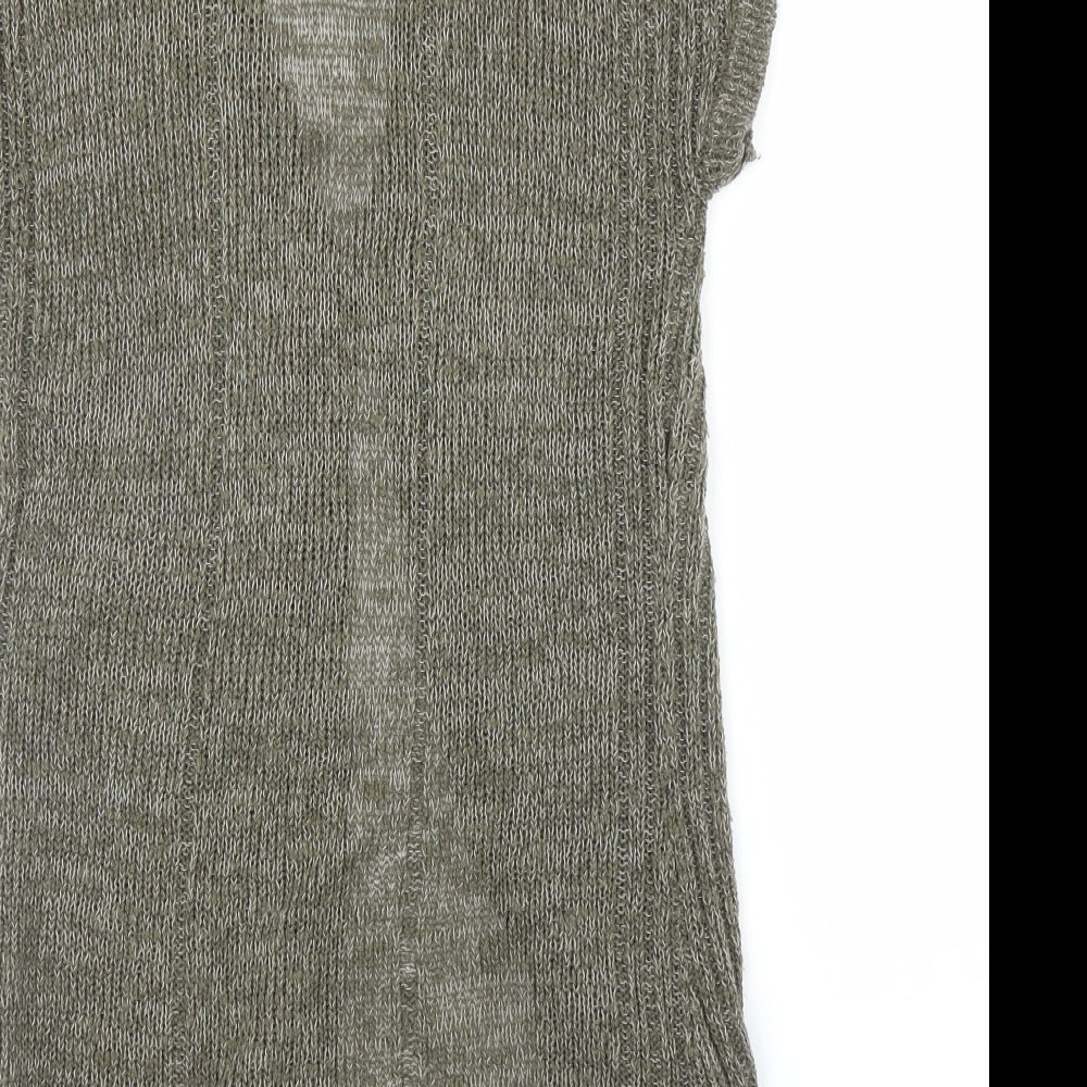 Vivien Aron Womens Green   Cardigan Jumper Size 10