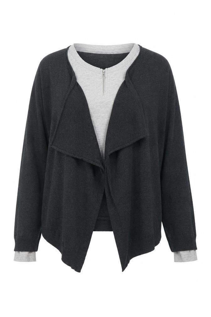 Kookai Womens Grey   Cardigan Jumper Size M