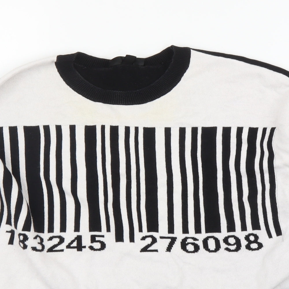 Topshop Womens Black   Pullover Jumper Size 10