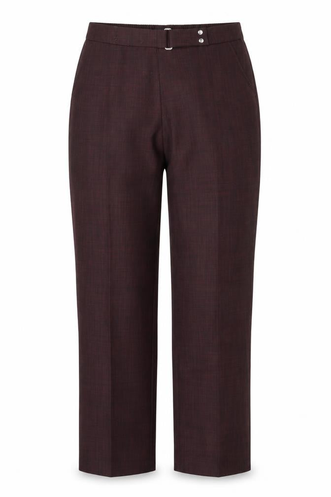 M&S Womens Purple   Trousers  Size 8 L29 in