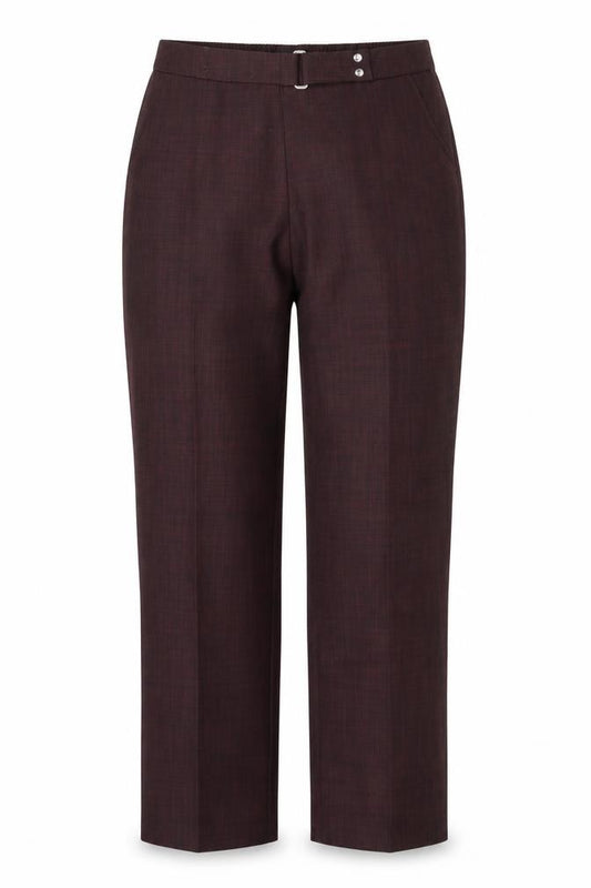 M&S Womens Purple   Trousers  Size 8 L29 in