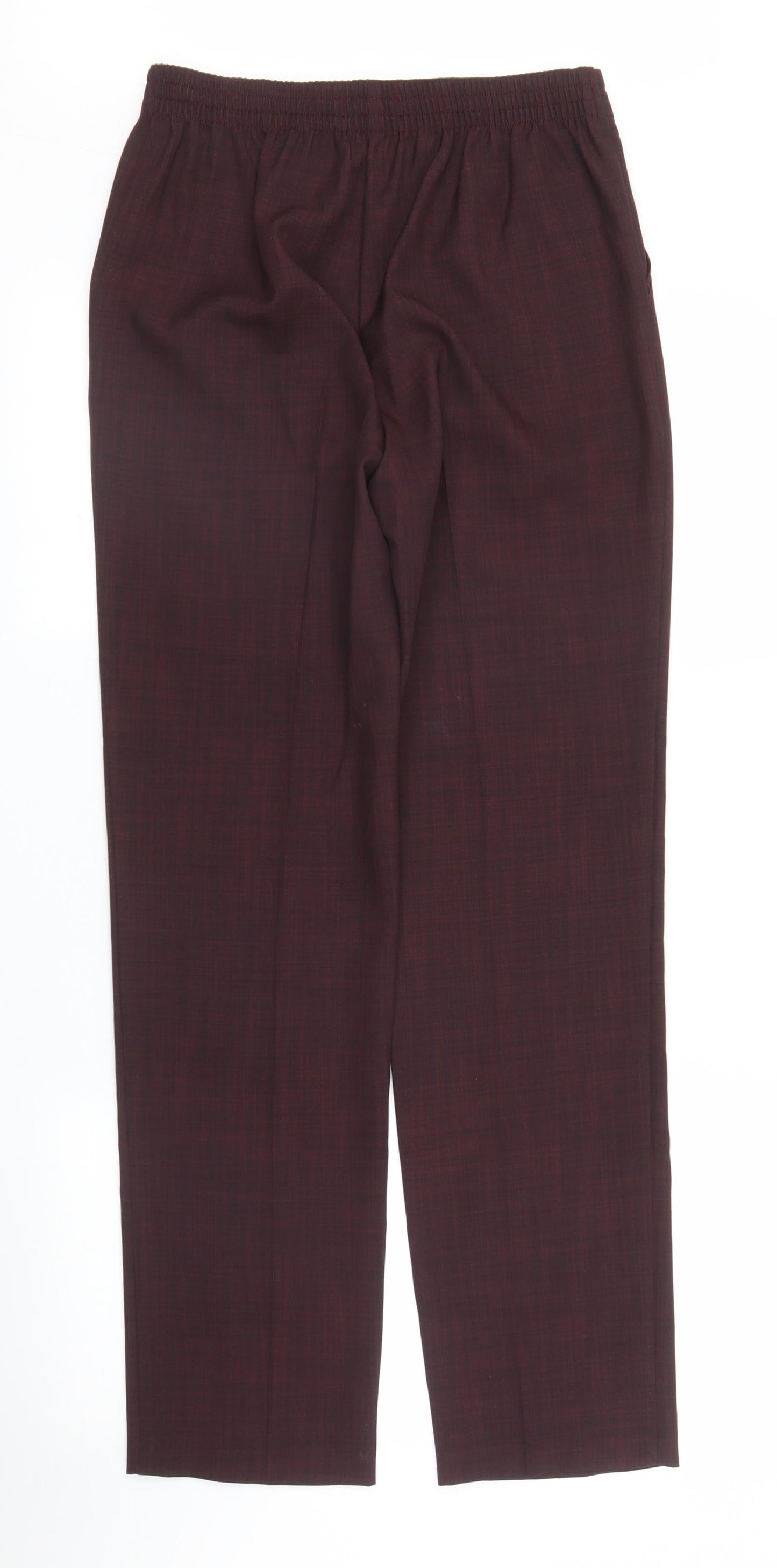 M&S Womens Purple   Trousers  Size 8 L29 in
