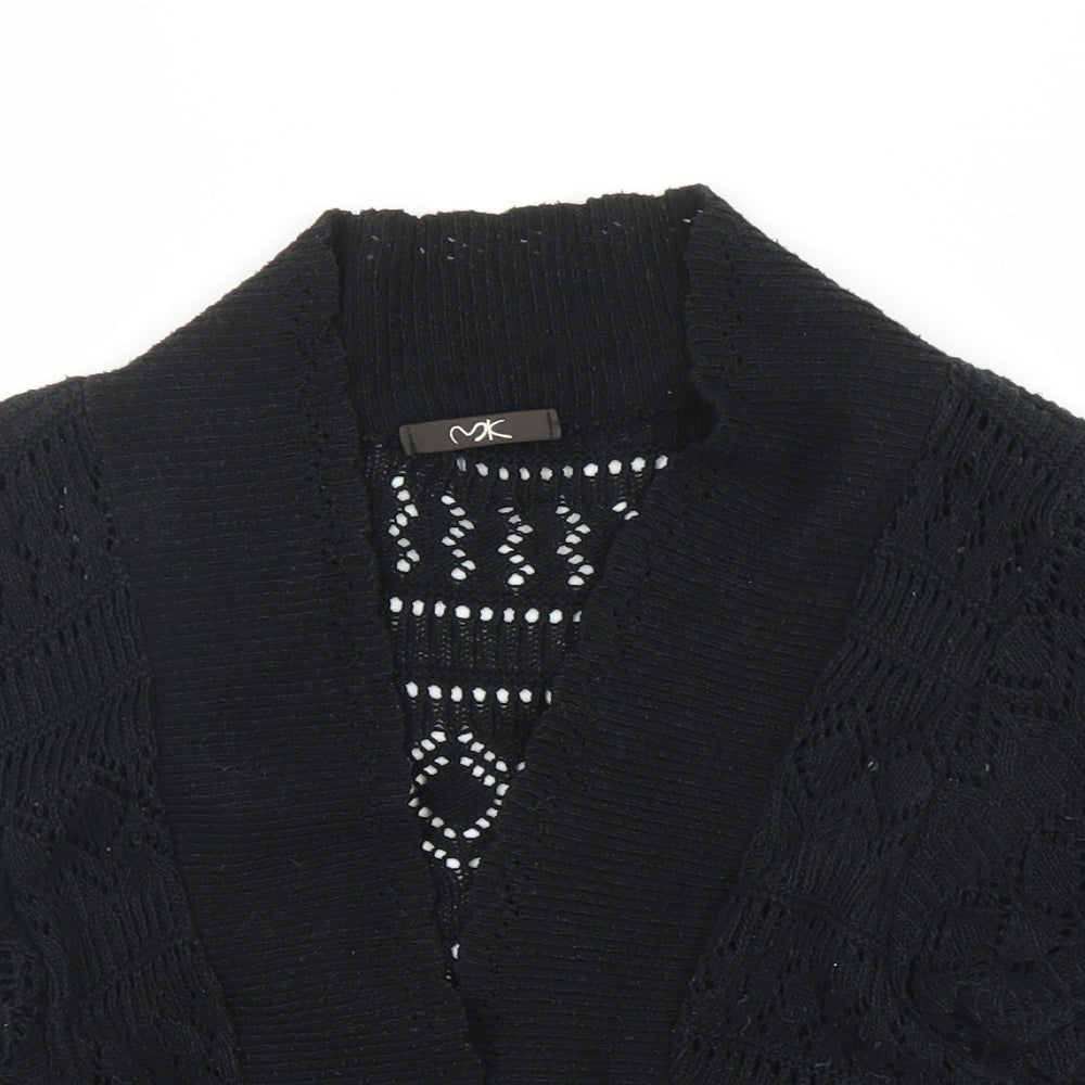 MK Womens Black   Cardigan Jumper Size 18