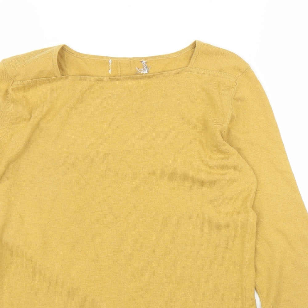 Preworn Womens Yellow   Pullover Jumper Size S