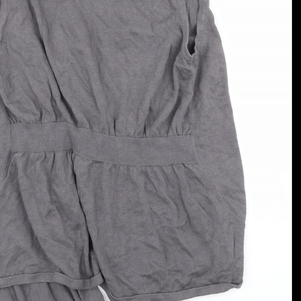 Papaya Womens Grey   Cardigan Jumper Size 14