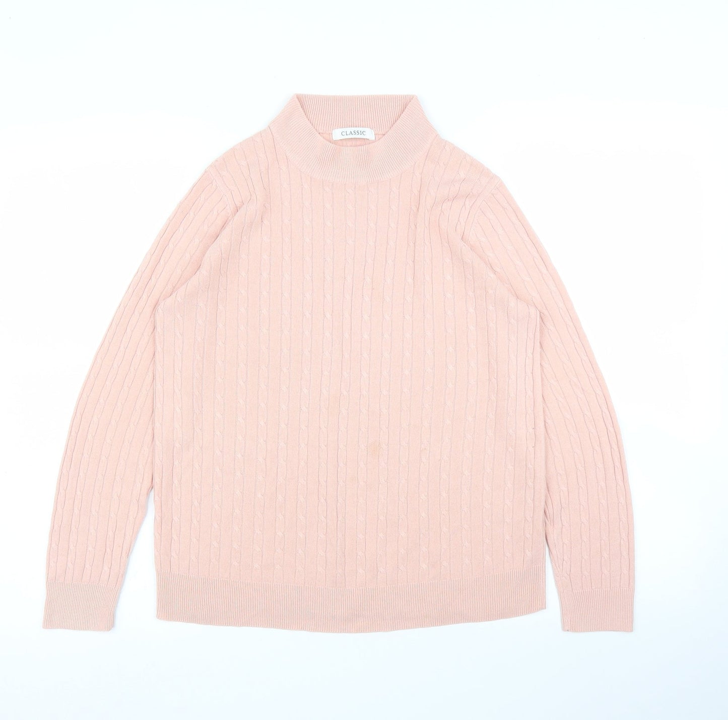 M&S Womens Pink   Pullover Jumper Size 12