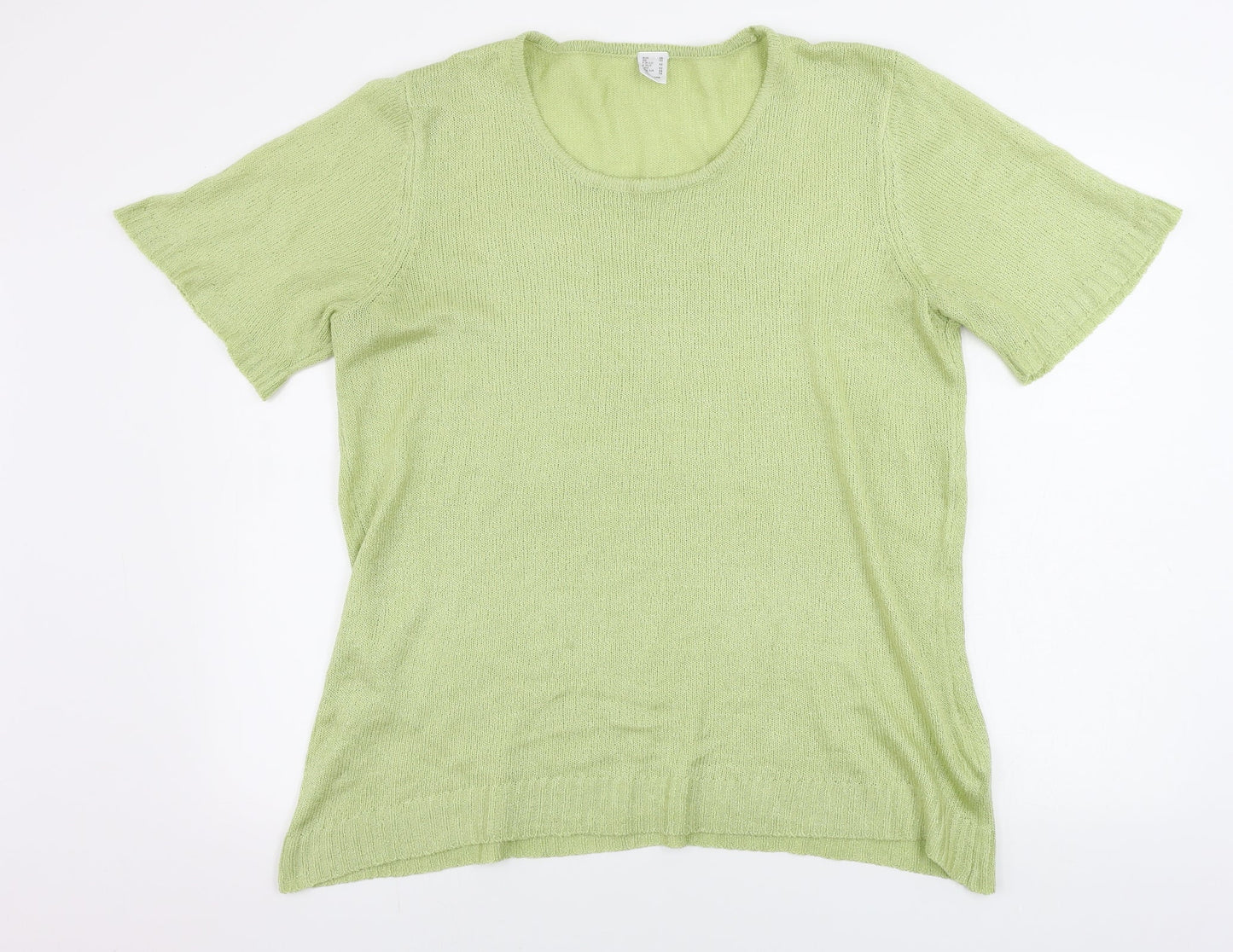 Preworn  Womens Green   Pullover Jumper Size 20