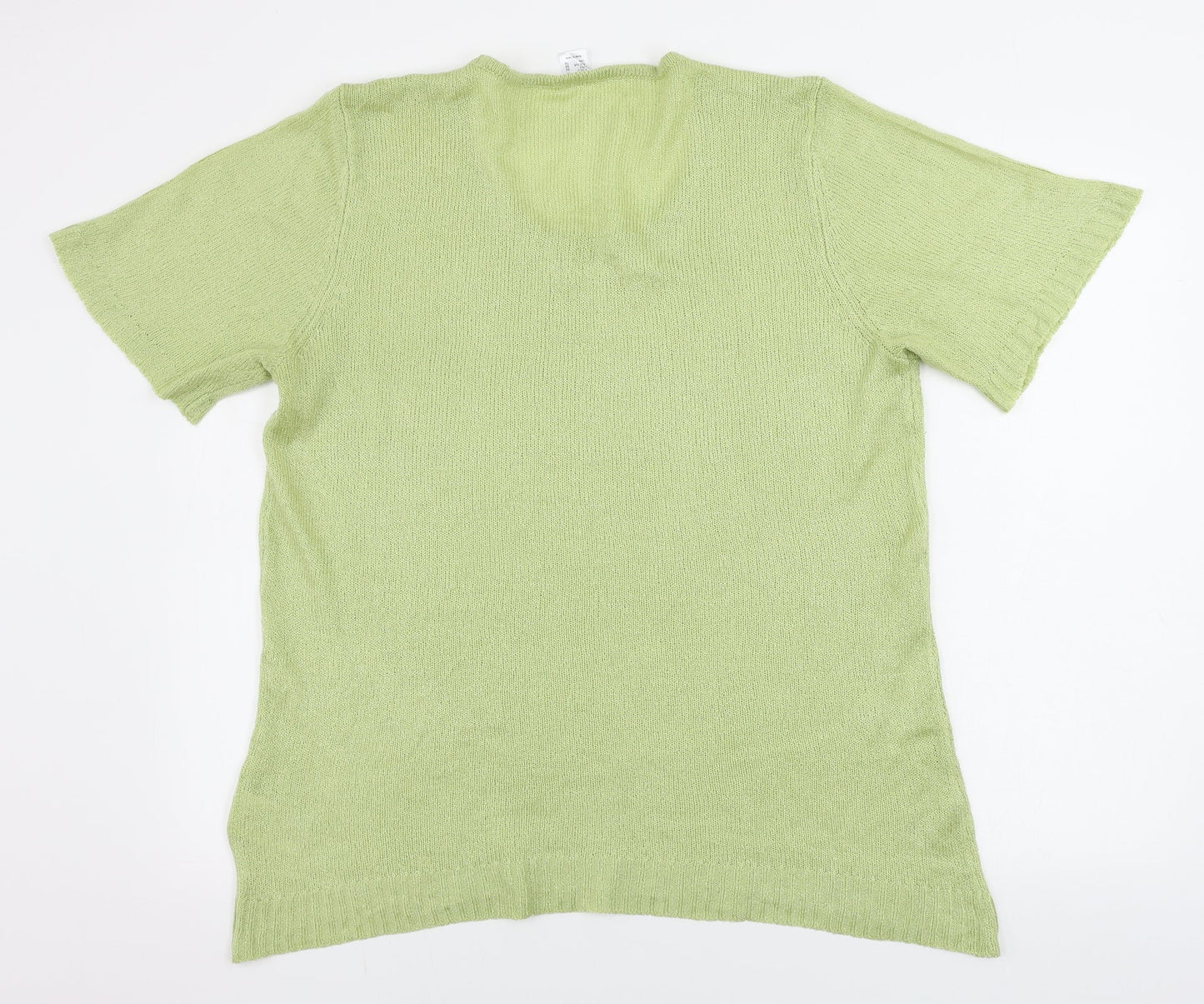 Preworn  Womens Green   Pullover Jumper Size 20