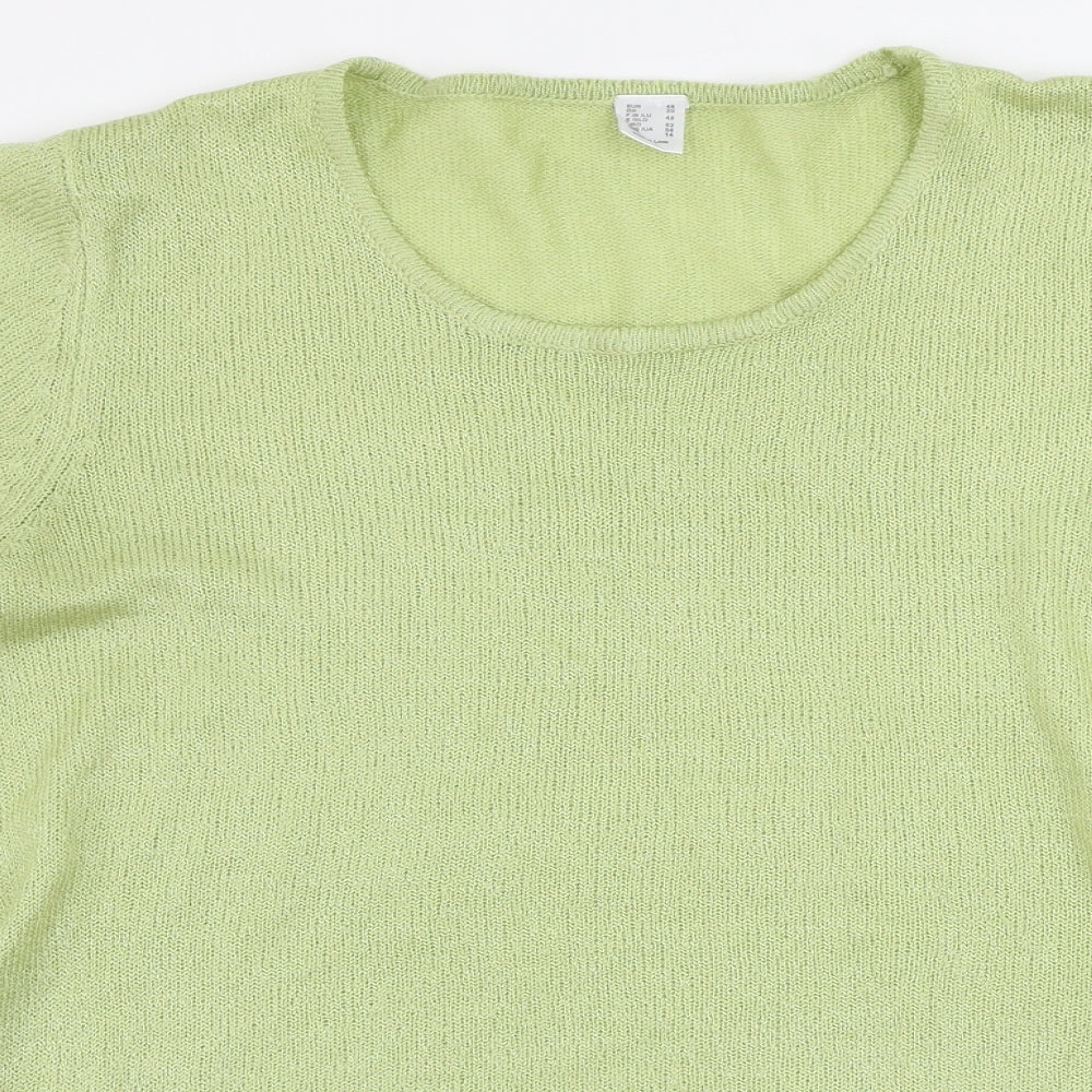 Preworn  Womens Green   Pullover Jumper Size 20