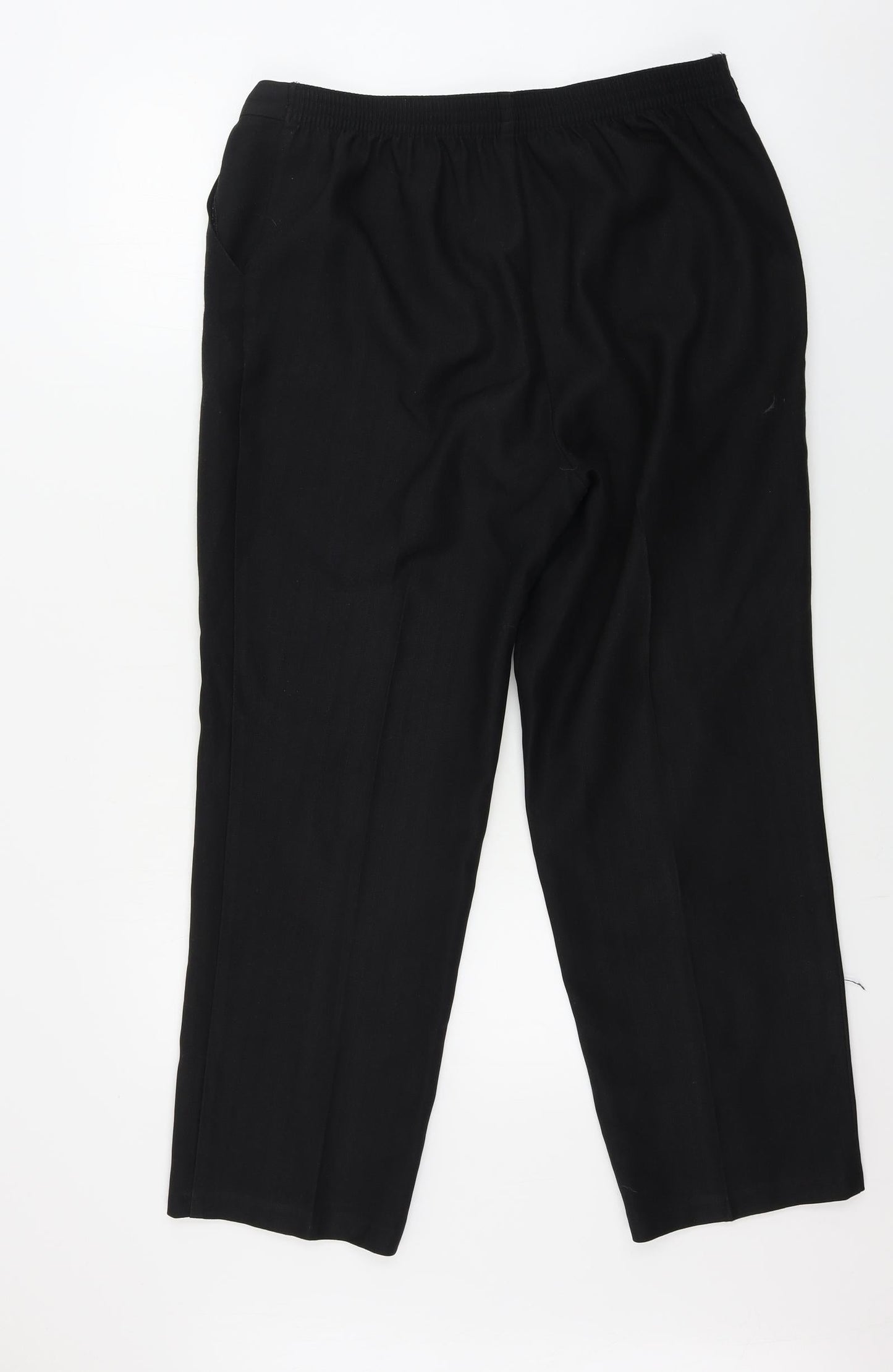 Marks and Spencer  Womens Black   Trousers  Size 14 L24 in