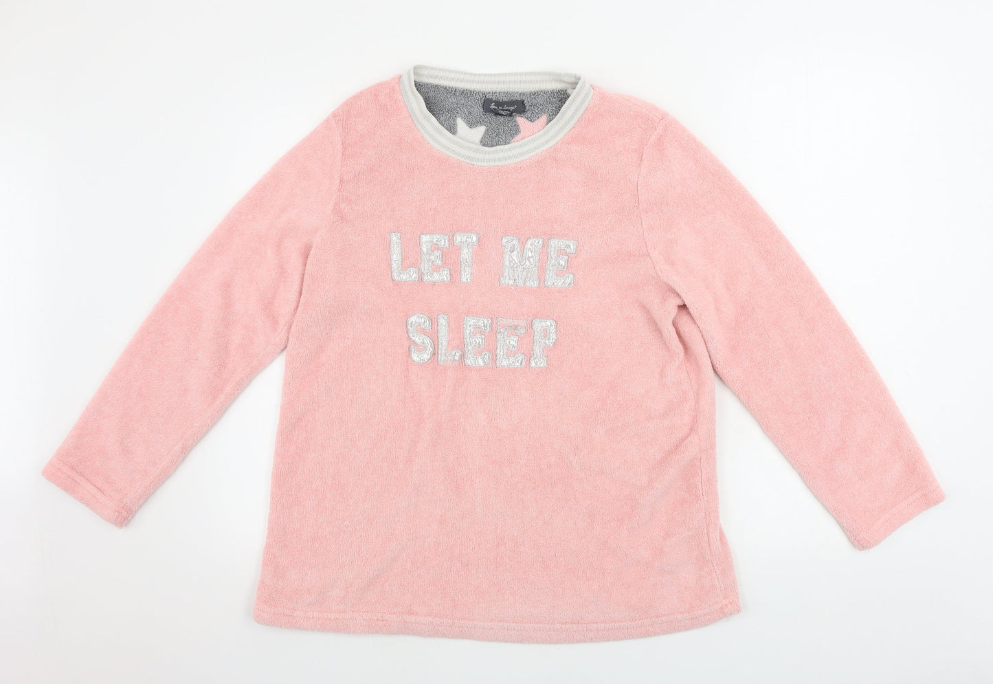 love to lounge   Womens Pink   Pullover Jumper Size XL