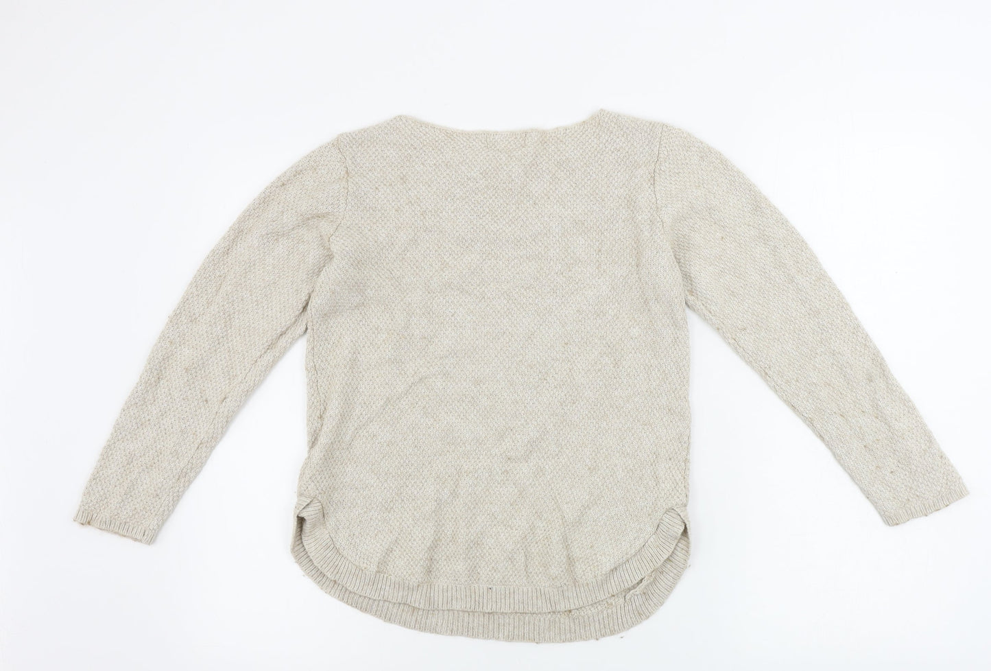 Monsoon Womens Beige   Pullover Jumper Size S