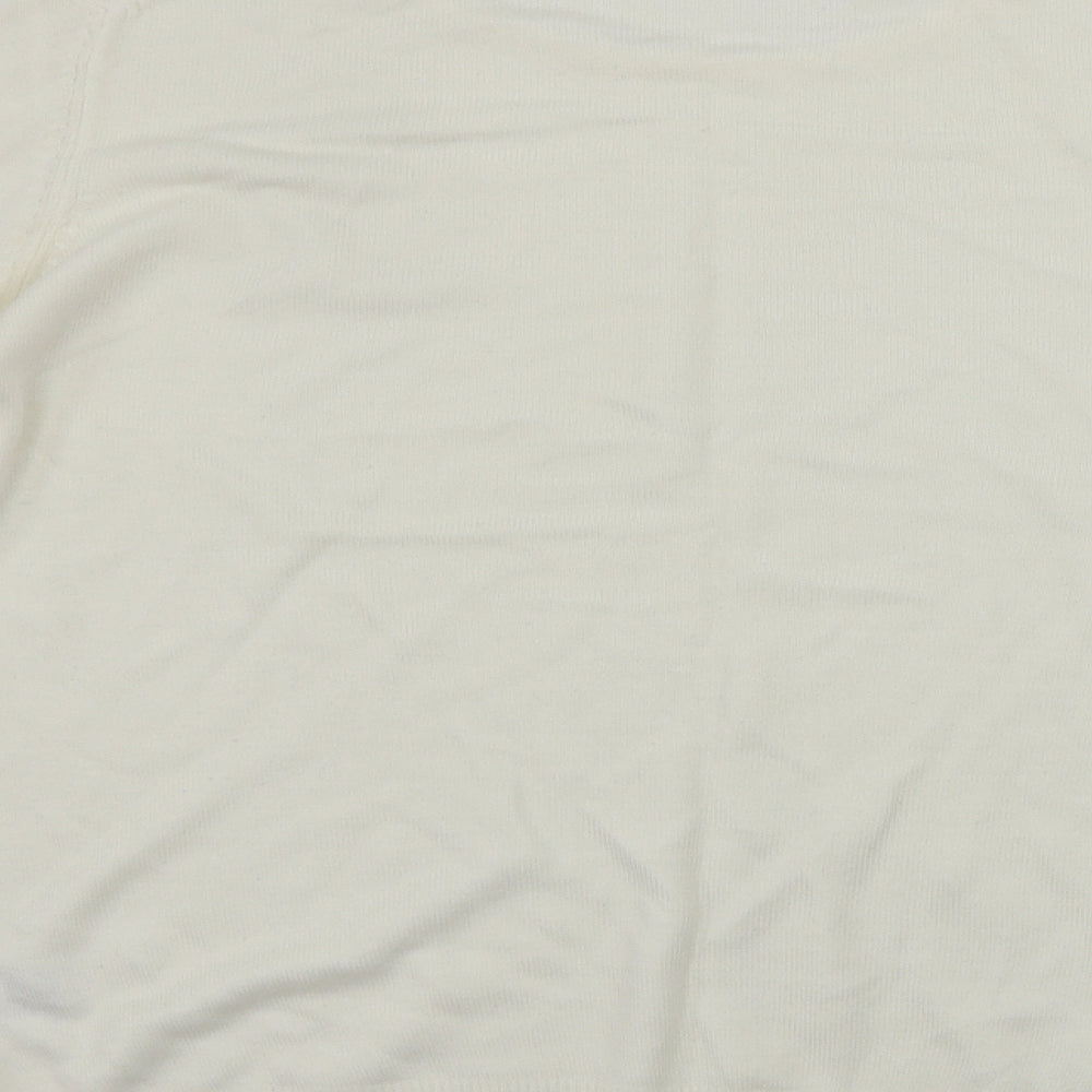 Marks and Spencer  Womens Ivory   Pullover Jumper Size 14