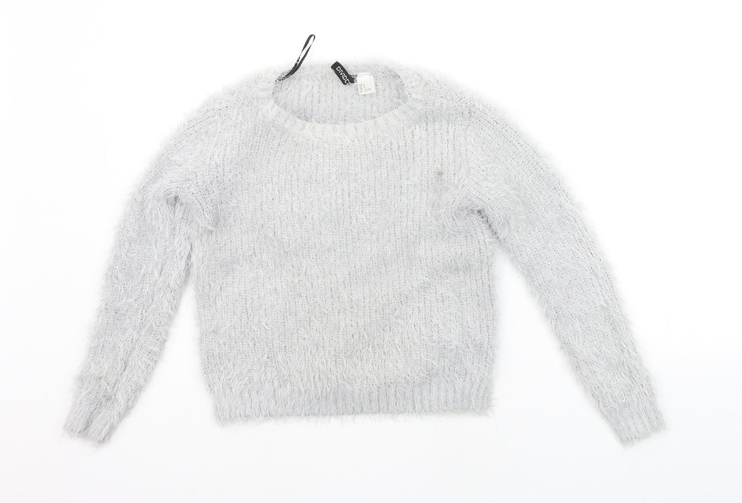 Divided Womens Grey   Pullover Jumper Size S