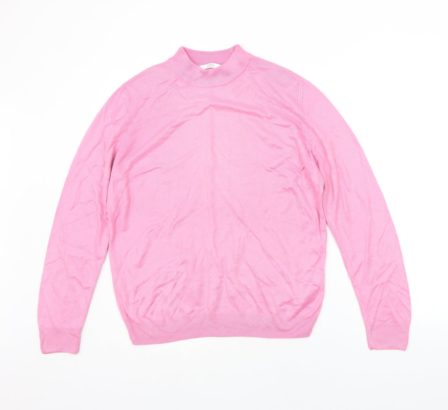 Marks and Spencer Womens Pink   Pullover Jumper Size 16