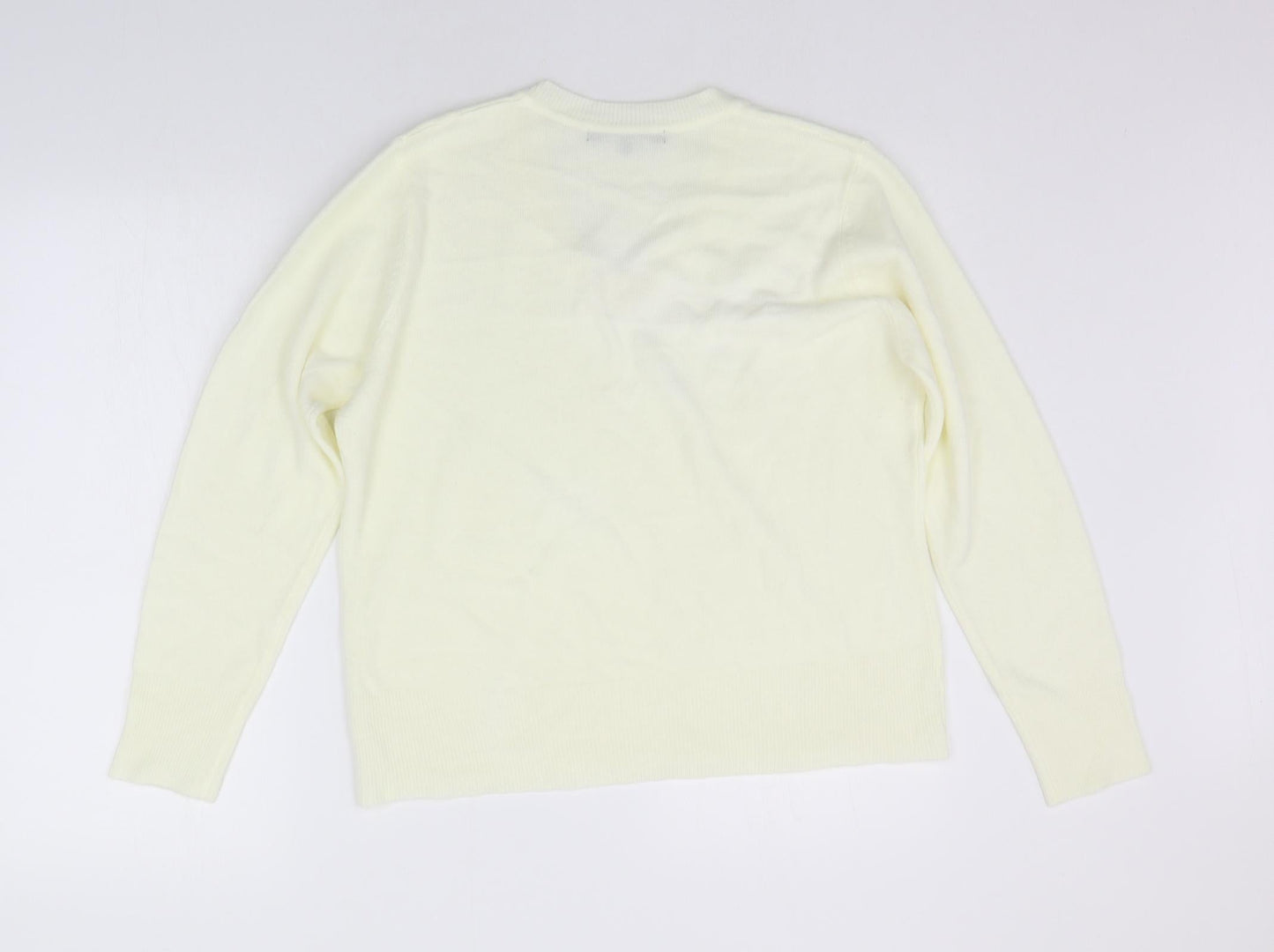 ORIGINALS Womens Yellow   Pullover Jumper Size 16