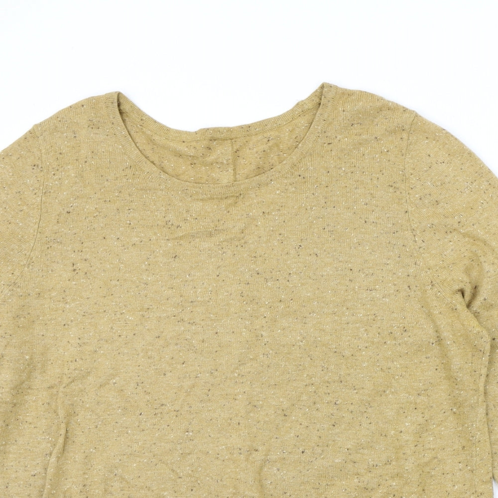 NEXT Womens Beige Houndstooth  Pullover Jumper Size 18
