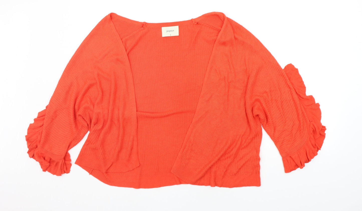 Matalan Womens Orange   Cardigan Jumper Size S