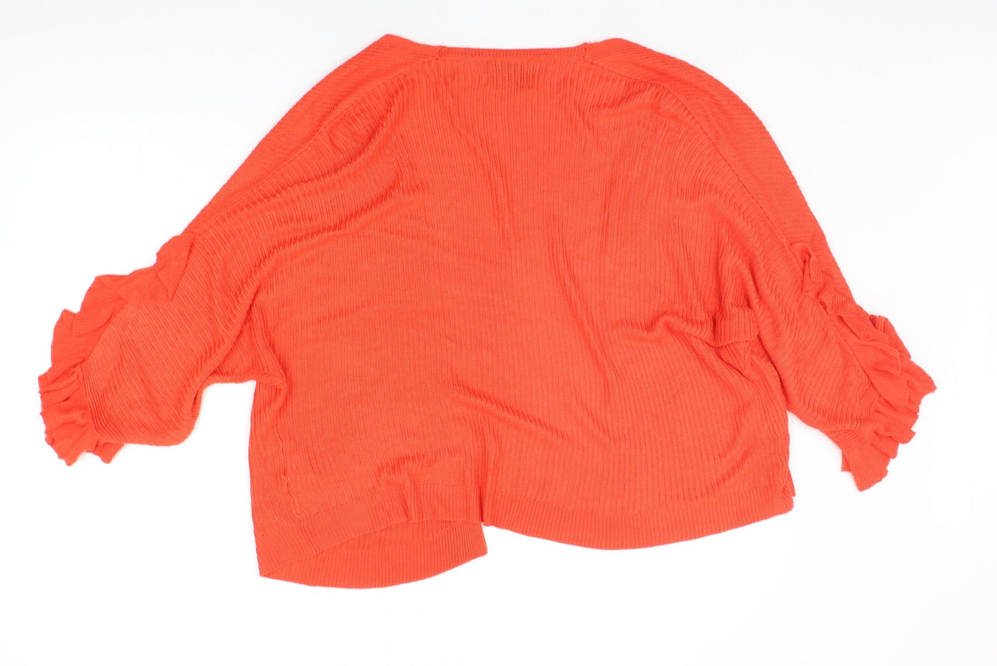Matalan Womens Orange   Cardigan Jumper Size S