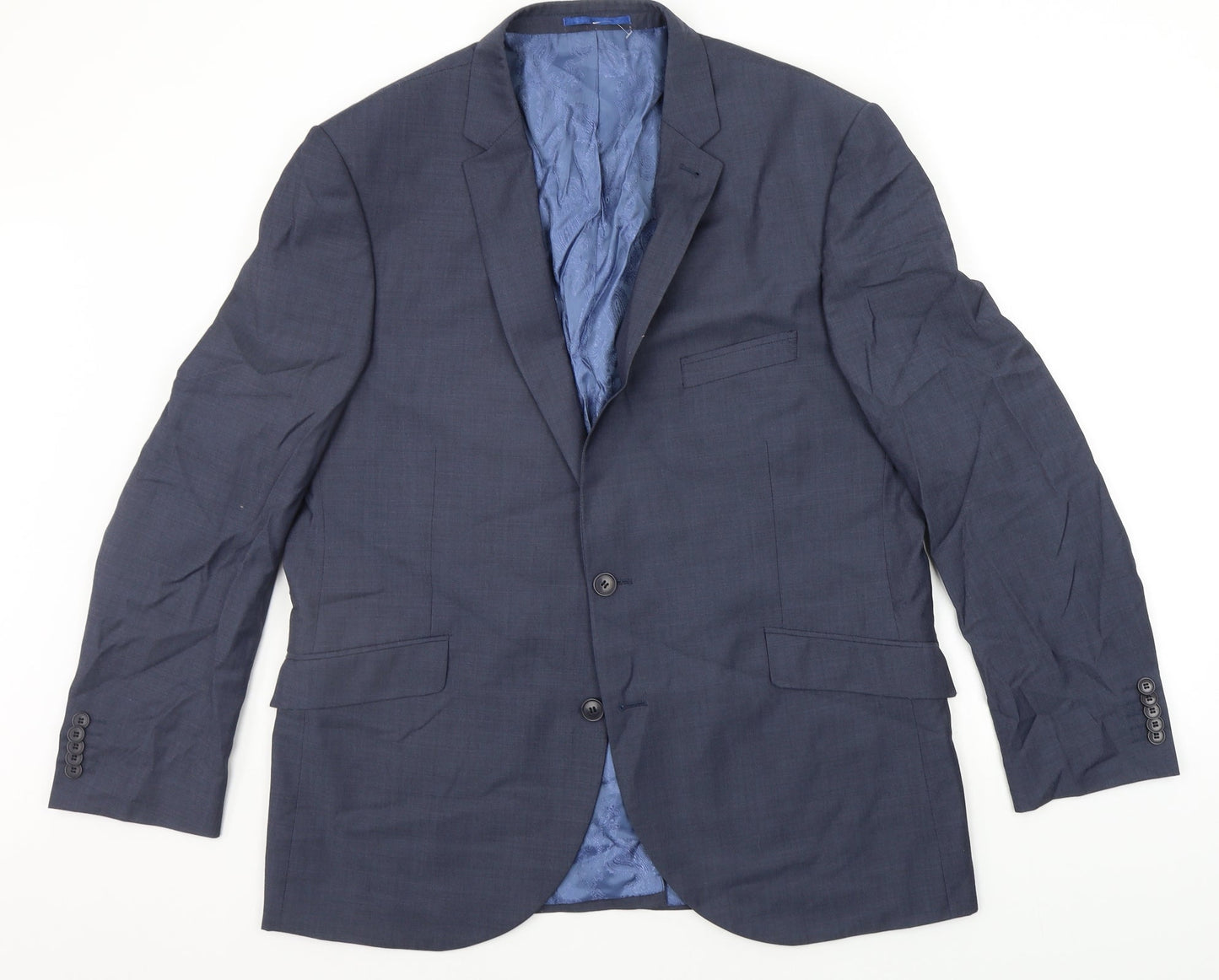 Taylor & Wright Mens Blue   Jacket Suit Jacket Size XL