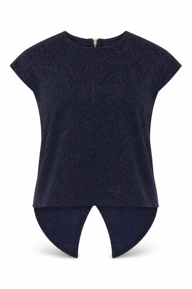 Boohoo Womens Blue   Basic Blouse Size 8