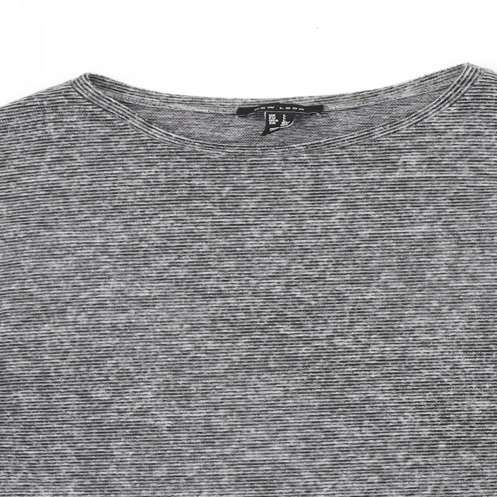 New Look Womens Grey   Pullover Jumper Size L