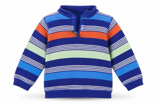 Gymboree Girls Blue Striped  Pullover Jumper Size 3 Years