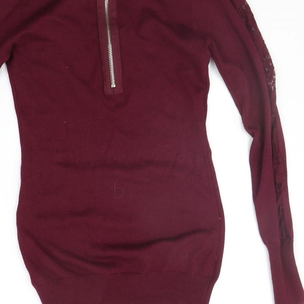 Apricot Womens Purple   Pullover Jumper Size 8