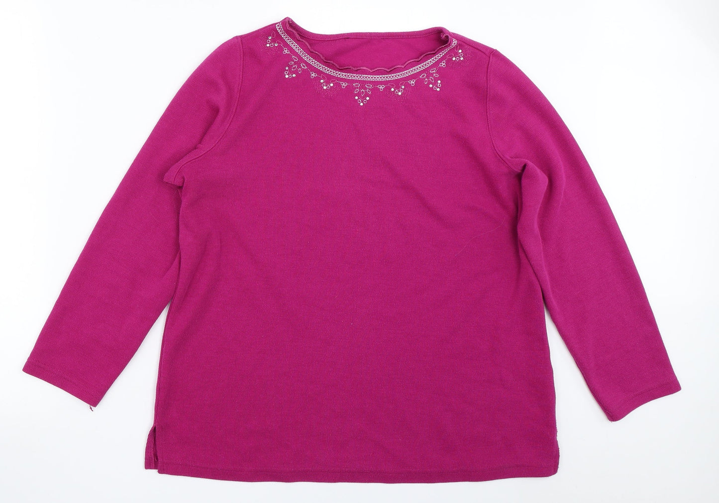 Preworn Womens Purple   Pullover Jumper Size M