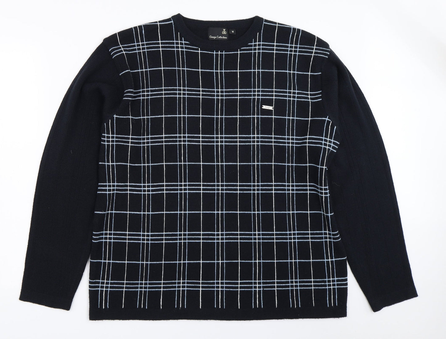Giorgio Collections Mens Blue   Pullover Jumper Size M