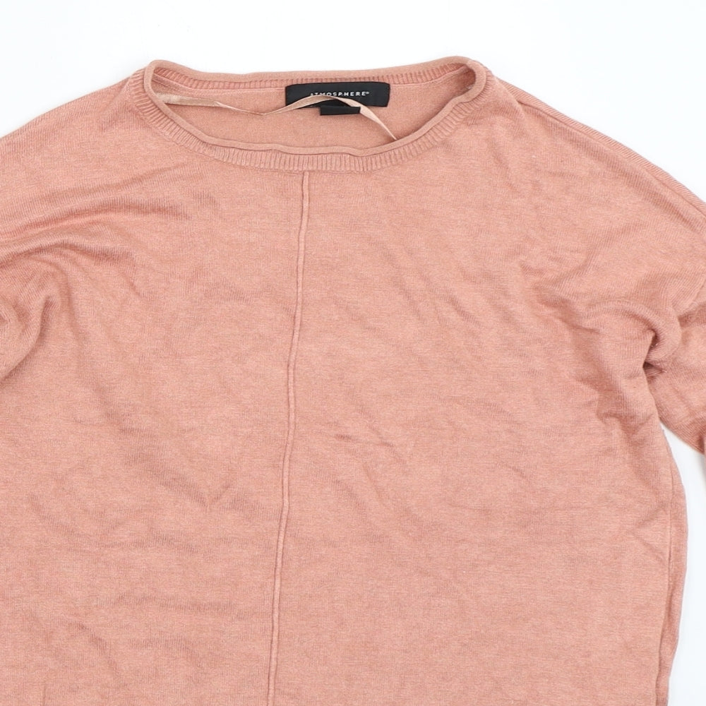 Atmosphere Womens Pink   Pullover Jumper Size 6