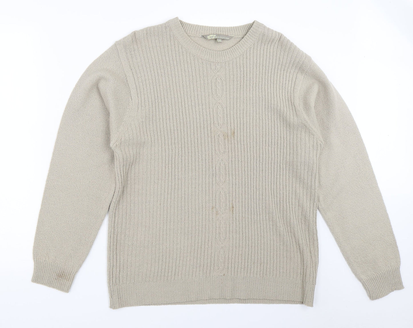 Akal Collection Womens Beige   Pullover Jumper Size L