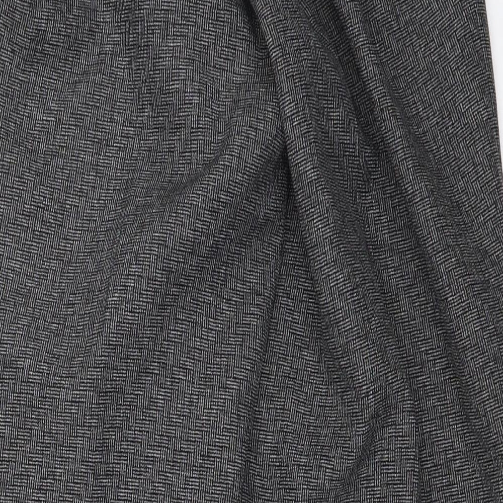 Preworn Womens Grey   Trousers  Size 12 L24.5 in