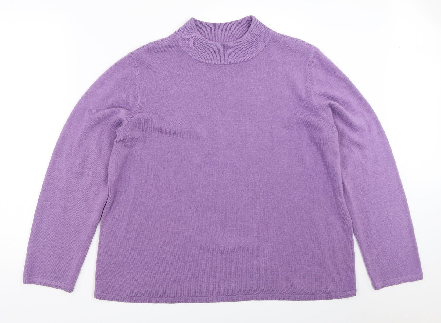 BM Womens Purple   Pullover Jumper Size L