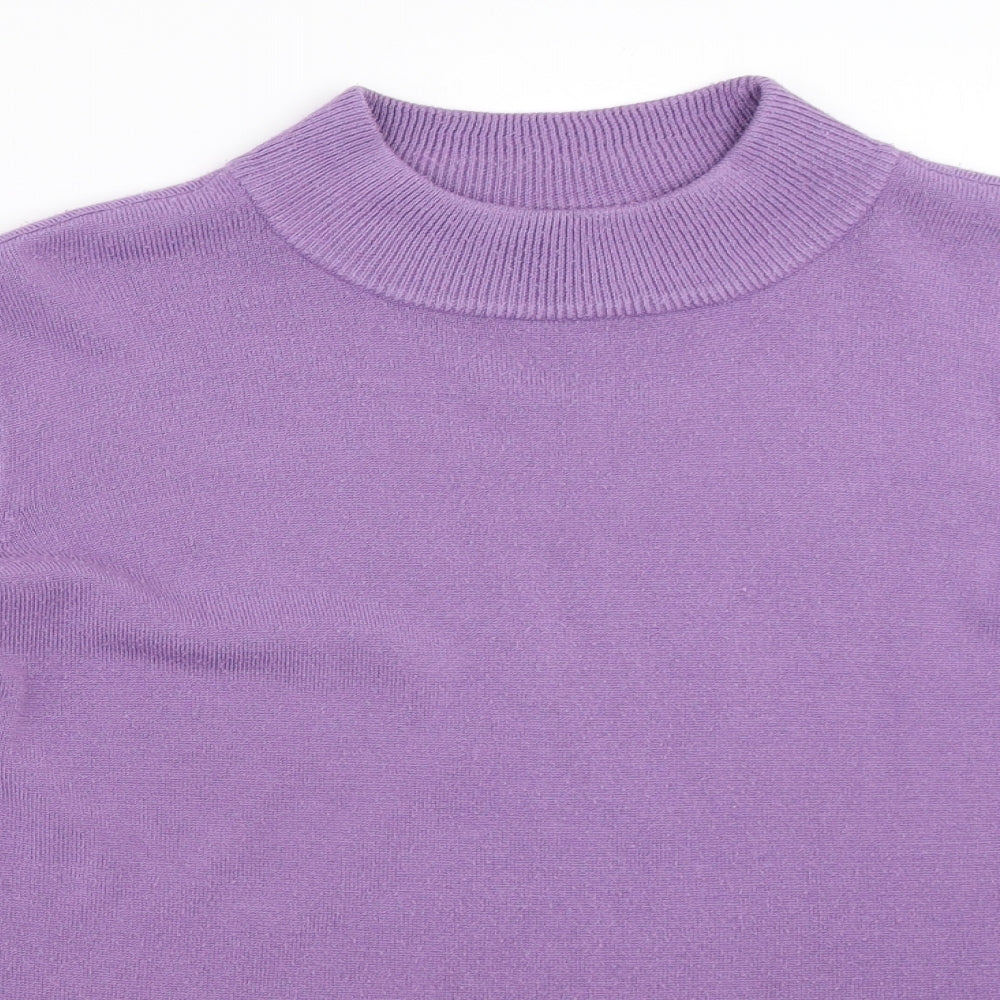 BM Womens Purple   Pullover Jumper Size L