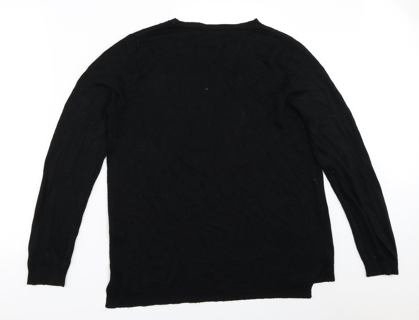 Studio Womens Black   Pullover Jumper Size 12