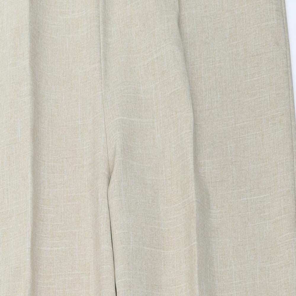 Preworn Womens Beige   Trousers  Size 18 L27.5 in