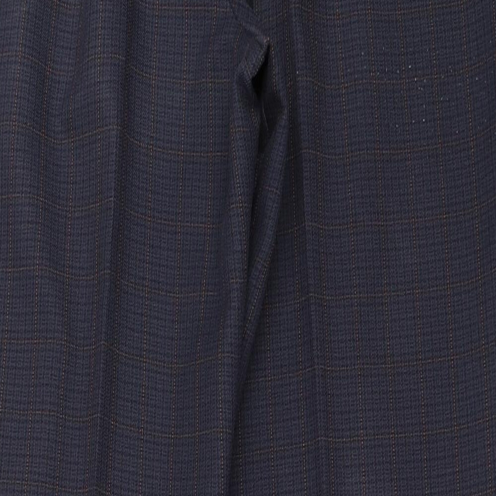 Marks and Spencer Womens Blue   Trousers  Size 14 L28 in
