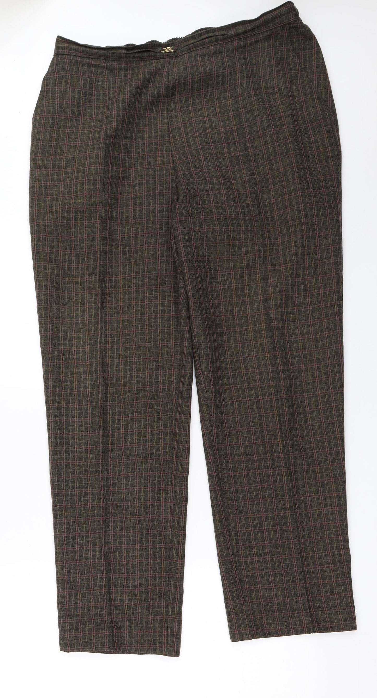 Preworn Womens Green   Trousers  Size 36 in L30 in
