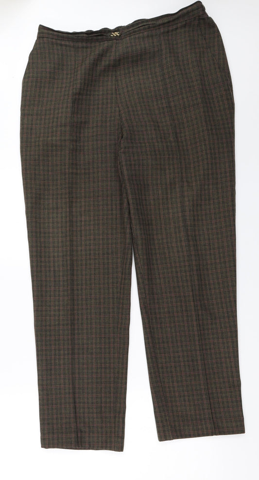 Preworn Womens Green   Trousers  Size 36 in L30 in