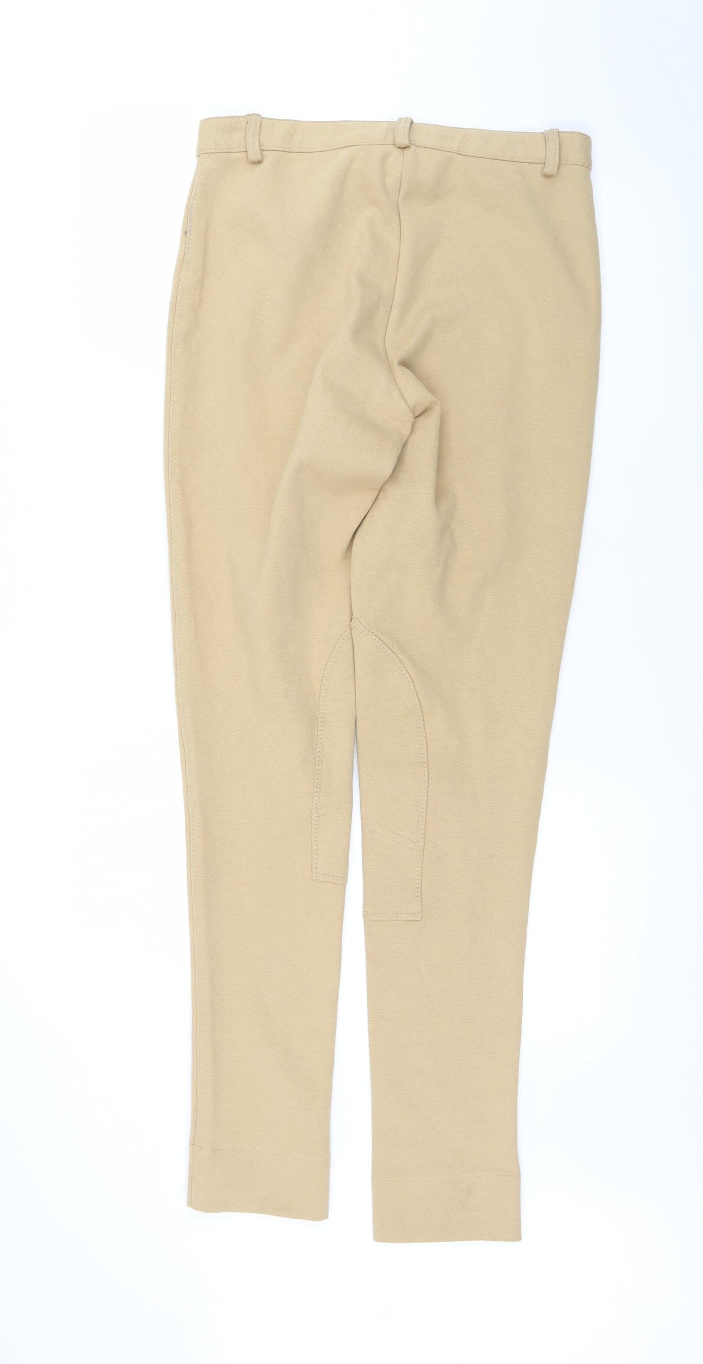 Preworn Womens Beige   Trousers  Size 28 L31 in