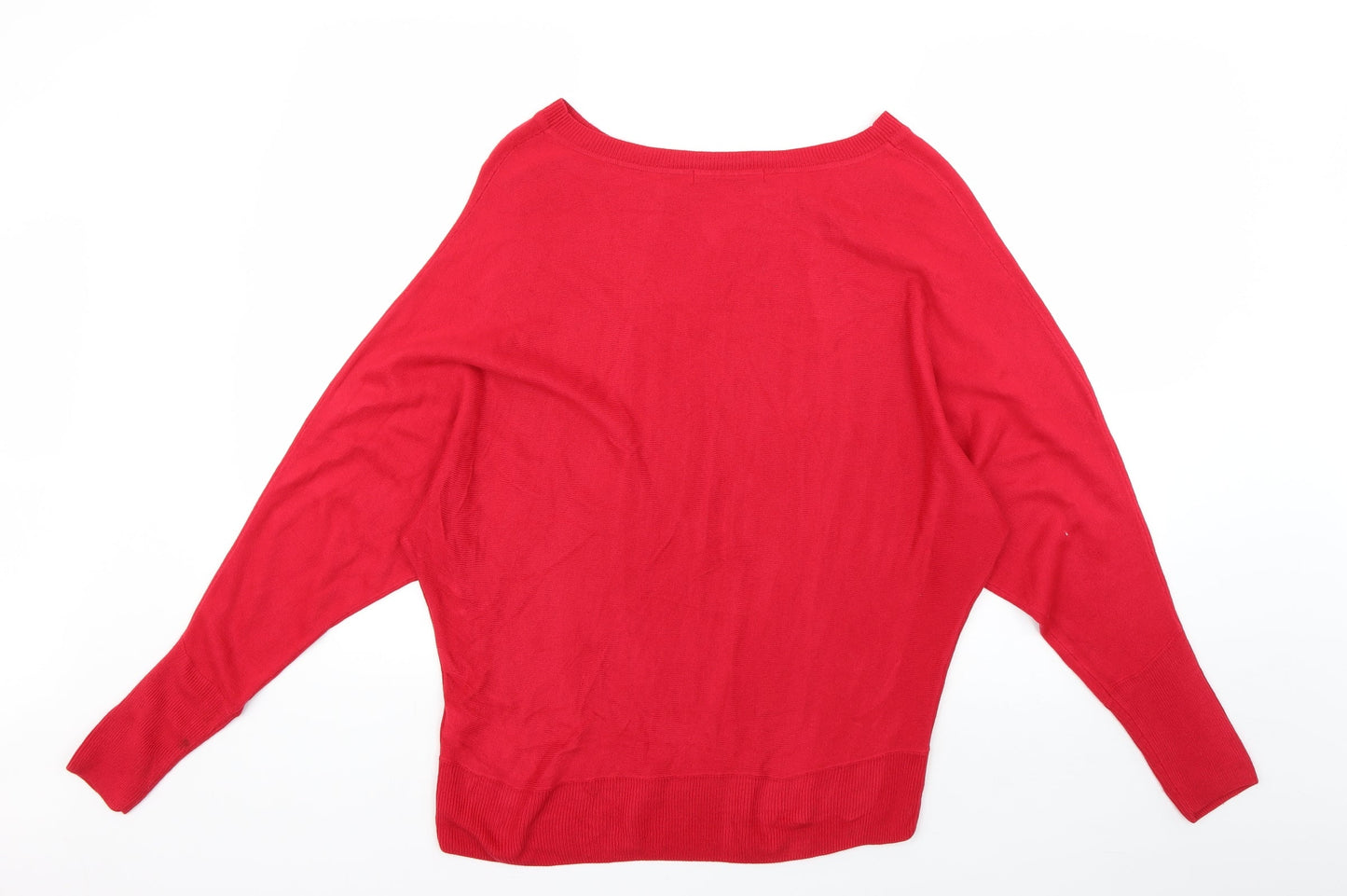 Marks and Spencer Womens Red   Pullover Jumper Size 10