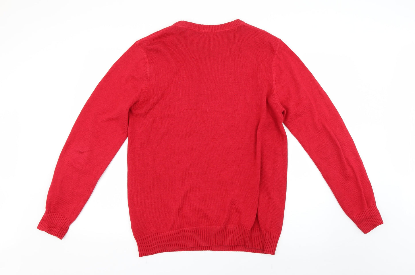 Matalan Womens Red   Pullover Jumper Size M
