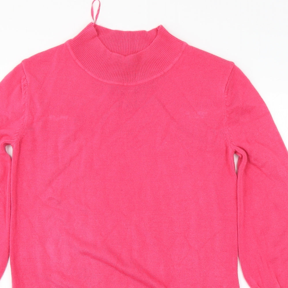 Marks and Spencer Womens Pink   Pullover Jumper Size XS