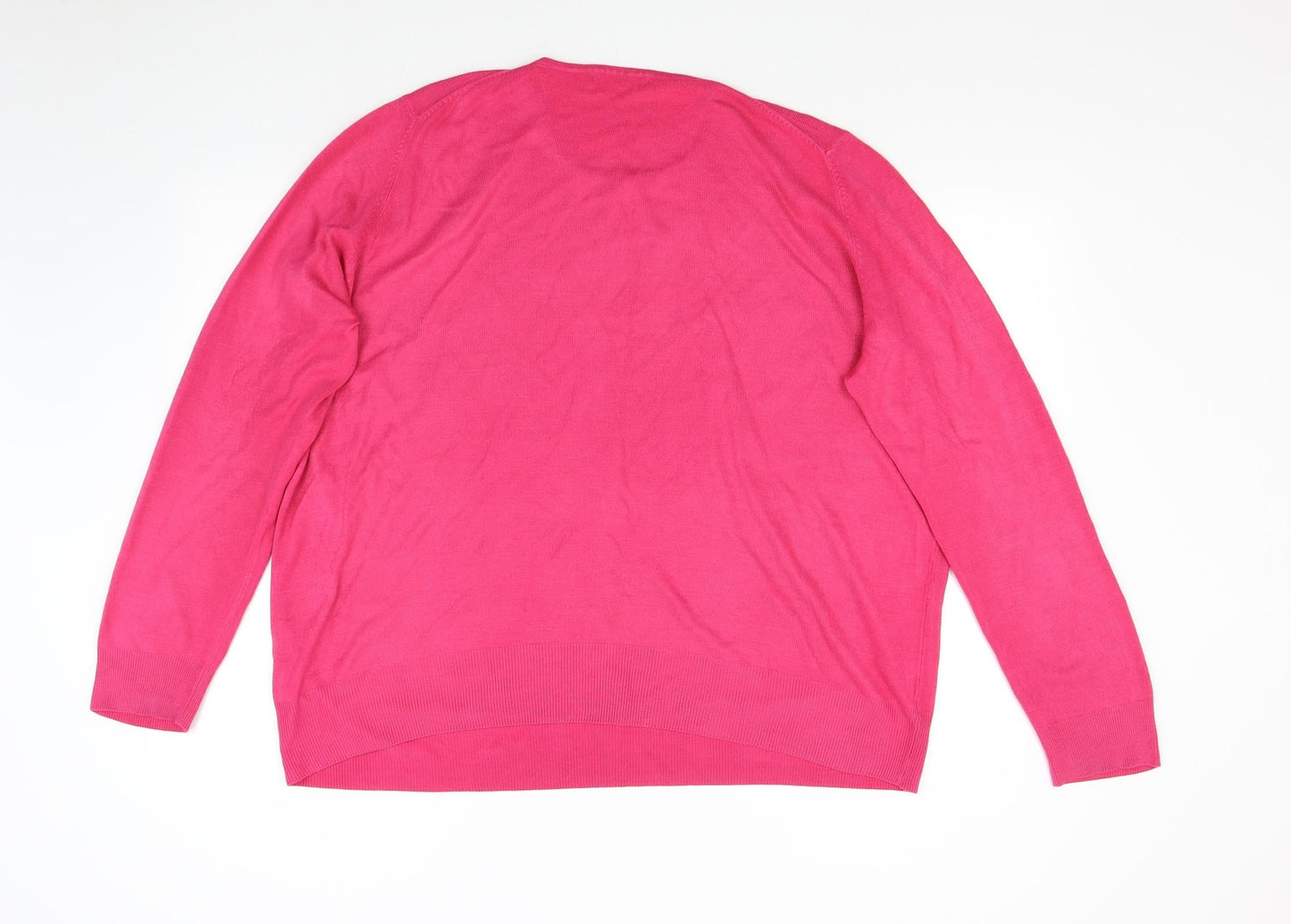 M&S Womens Pink   Pullover Jumper Size 20