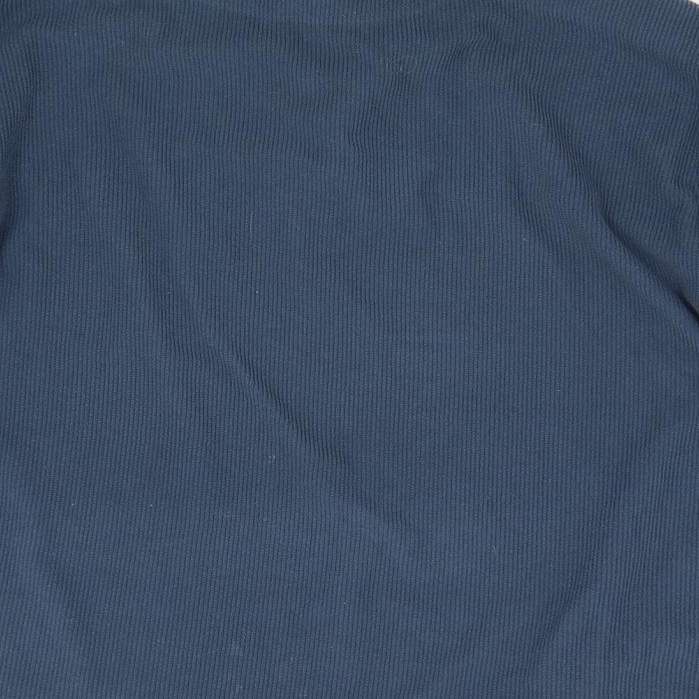 PACO Mens Blue   Henley Jumper Size M
