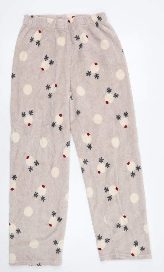 Love to lounge Womens Beige   Top Pyjama Set Size S  - Christmas